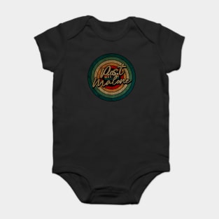 Post Malone  -  Vintage Circle kaset Baby Bodysuit